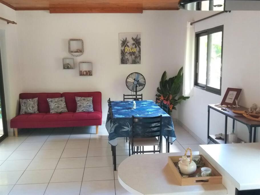 Vacation House In Tahiti 普纳奥亚 外观 照片